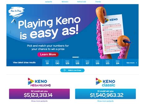 can you play keno online in qld